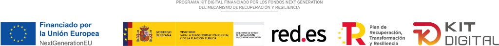 Financiado por la Unión Europea – NextGenerationEU. Gobierno de España, red.es, Plan de Recuperación, Transformación y Resiliencia y Kit Digital
